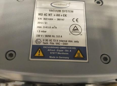 VACUUBRAND MD 4C+AK+EK P260415125