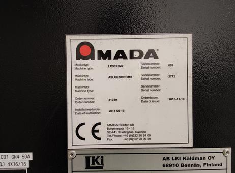Amada FO MII 3015 NT FO MII 3015 NT P260418099
