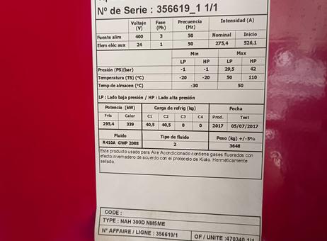 Lennox NAH300DNM5ME P260424734