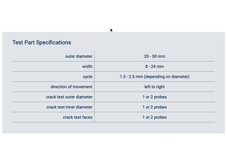 ibg NDT Technology Automatic eddy current crack detection P260429533