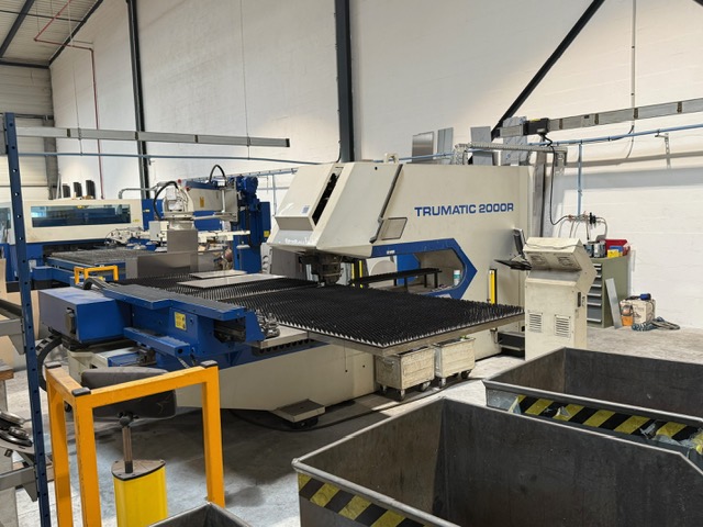 Trumatic Machine TRUMPF TRUMATIC 2000R CNC punching machine Used machines - Exapro
