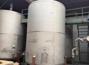 Cuve Vikat Ekinox 30000L mixing tank 304 SS