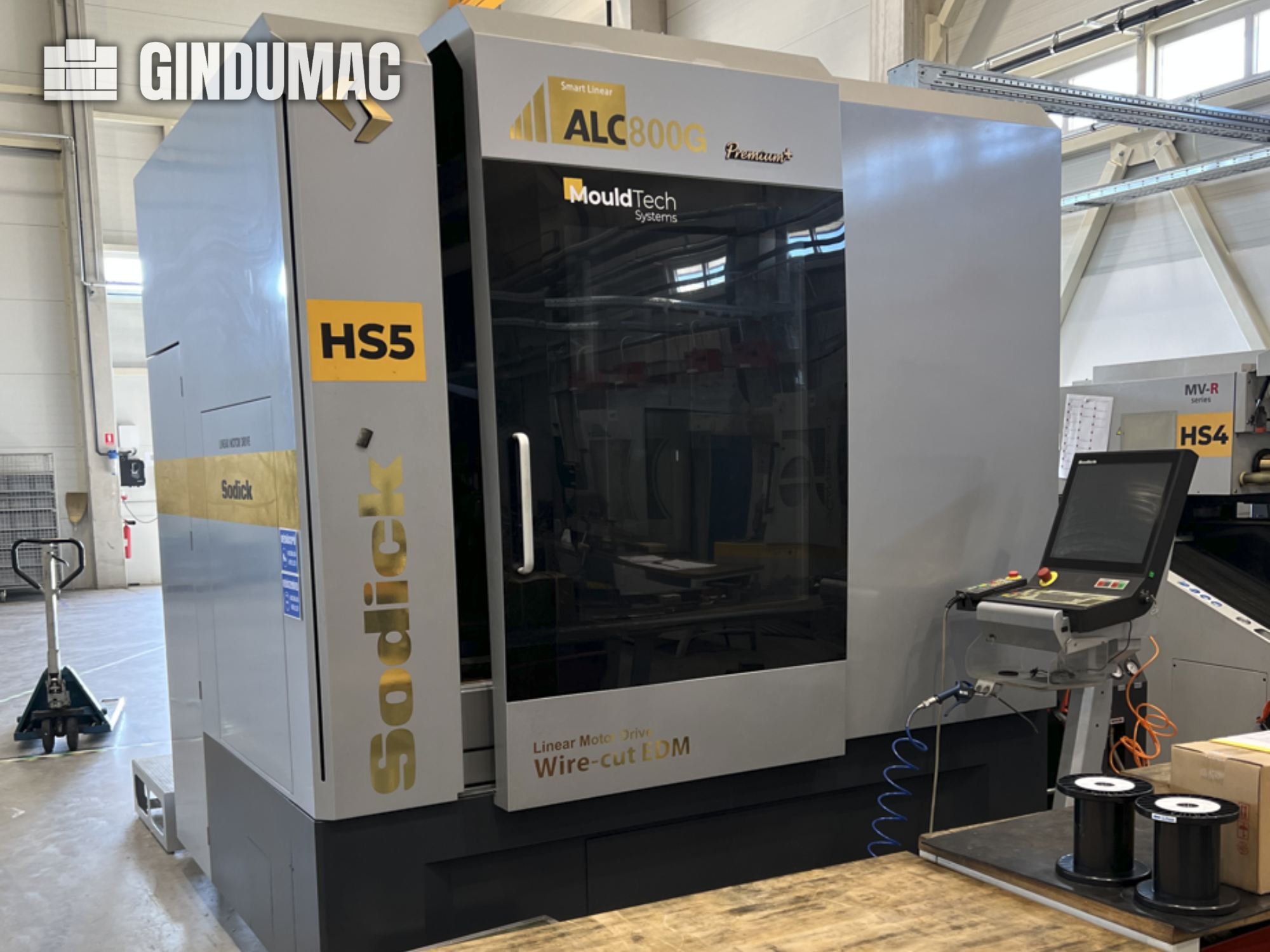Alc Machine Sodick ALC800G Premium Wire cutting EDM machine Used machines - Kitmondo
