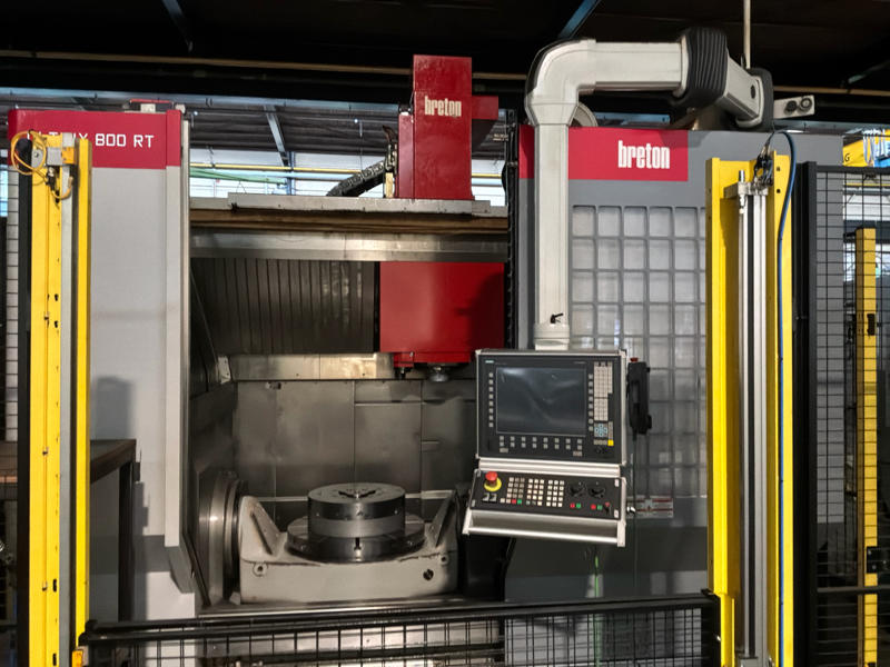 Centre d'usinage 5 axes Breton Ultrix 800 RT Machines d'occasion - Exapro