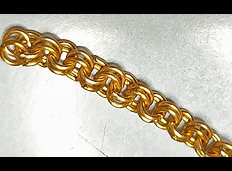 GOLD MAC Kettenmaschine, Goldschmiedewerkzeug, für Zwillingsankerkette P260519114