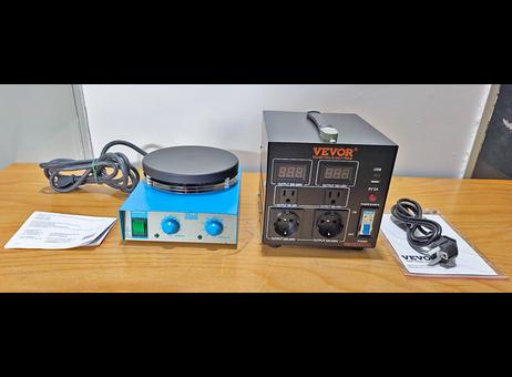 Velp Heiz Magnetrührer, bis 370 °C, 900 W, 115 Volt P260519116