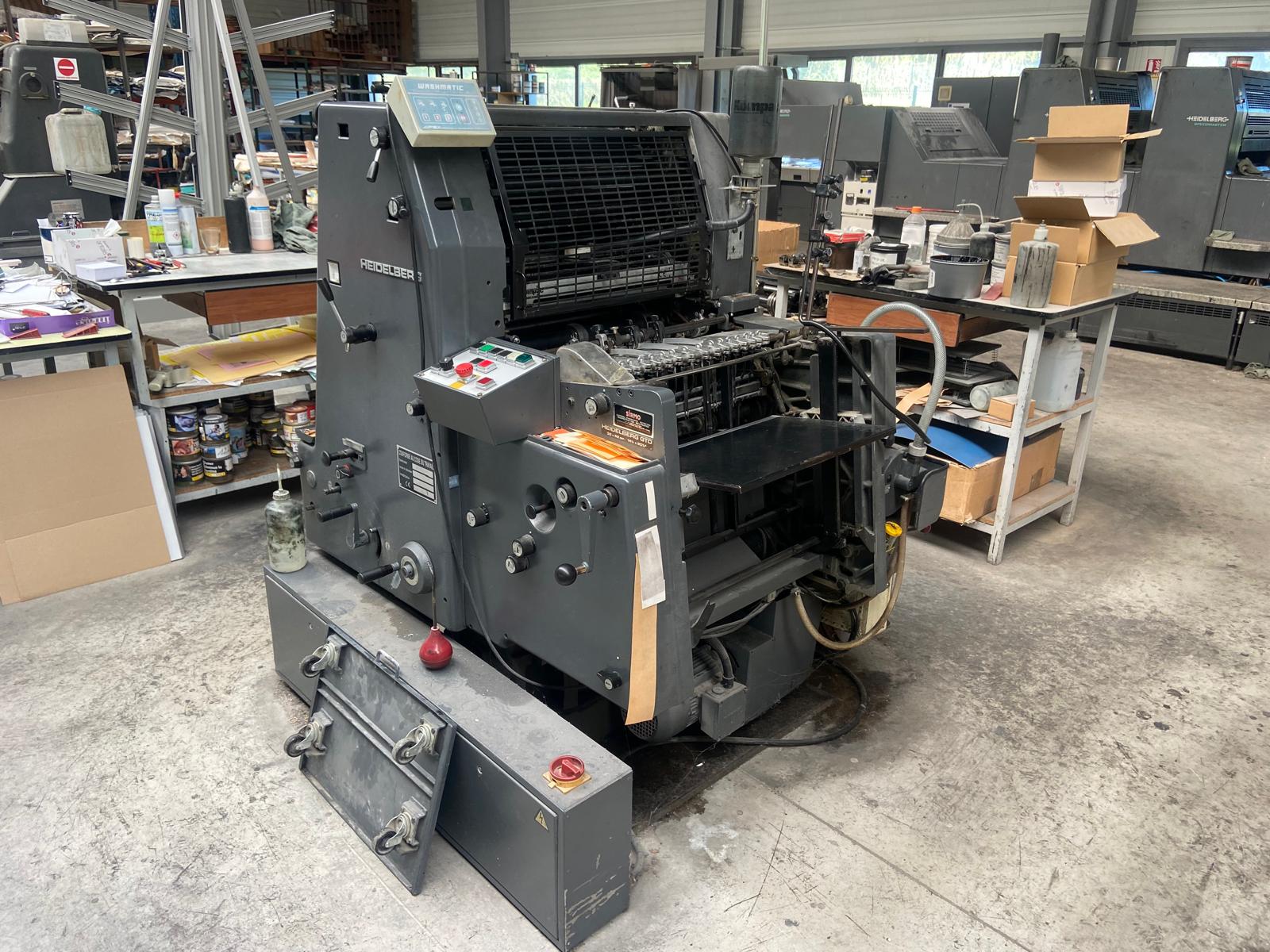 HEIDELBERG GTO 52 NP 1-colour offset press Used machines - Kitmondo