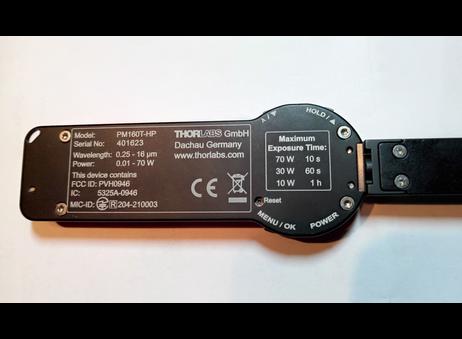 THORLABS PM160T-HP High-Power P260520160