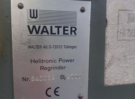 Walter. Helitronic Power Regrinder P260521138