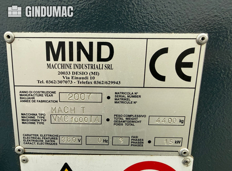 MIND MACH T. VMC 1000/A P260526173