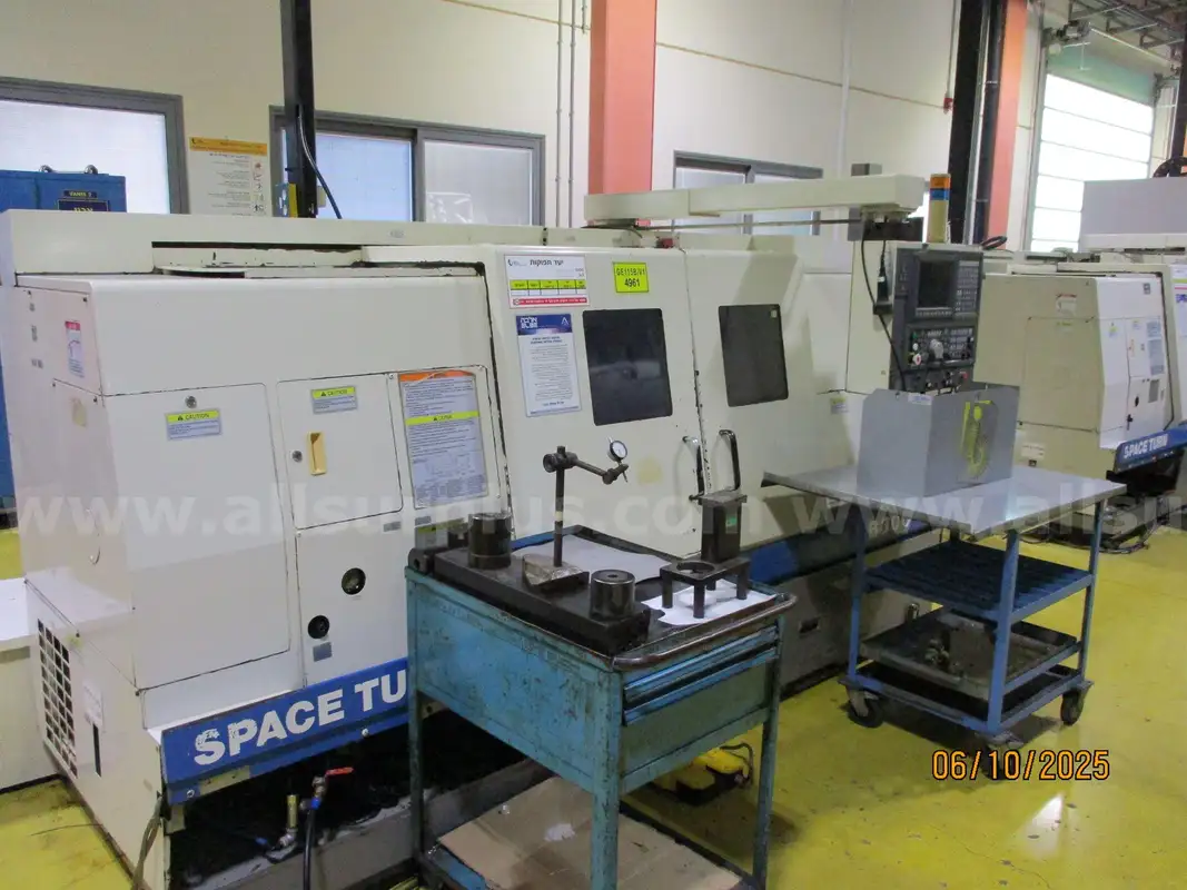 Online Auction: CNC Machinery form an Aerospace Blade Plant