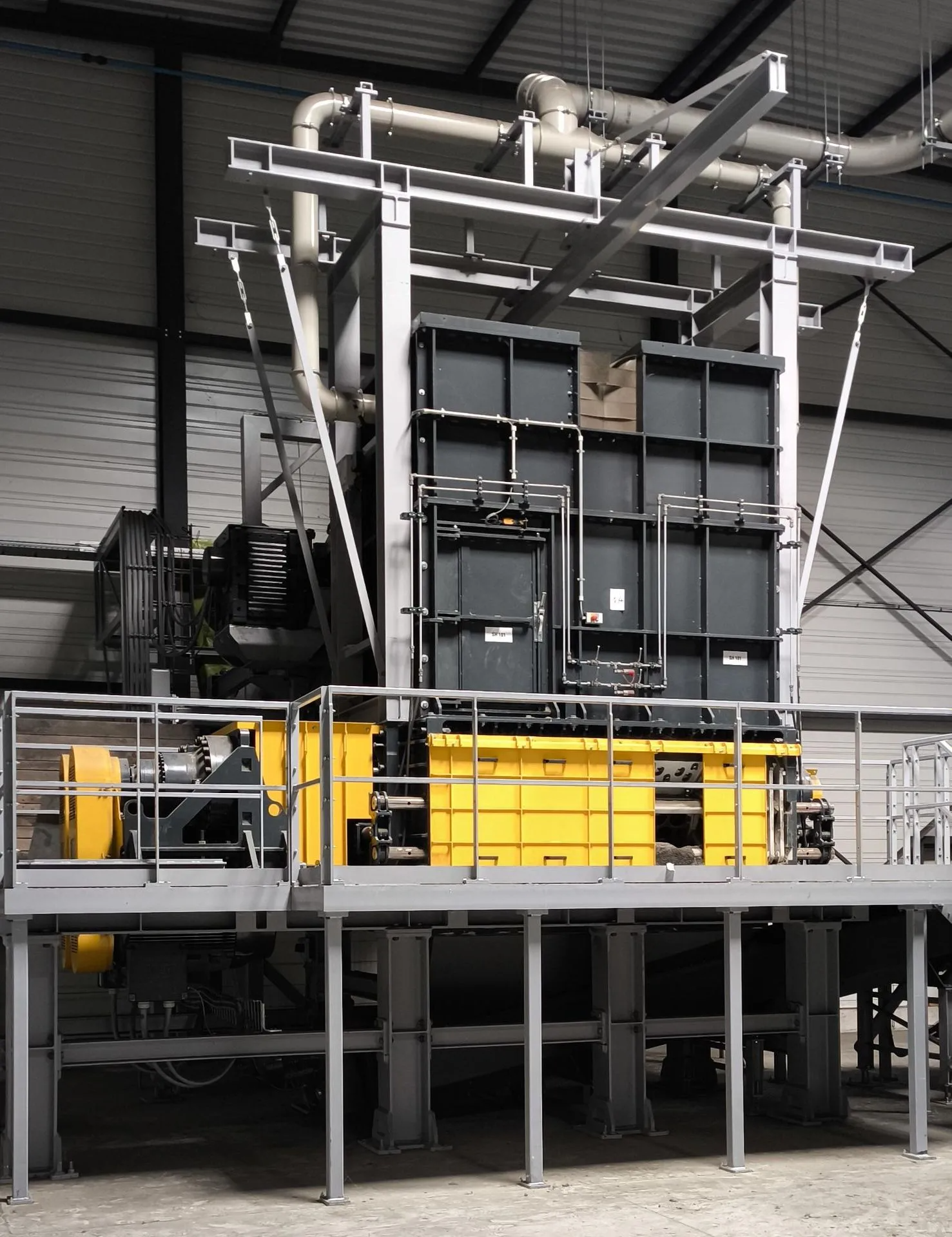Online Auction of Synthetic Turf Recycling Unit in Erstein, France