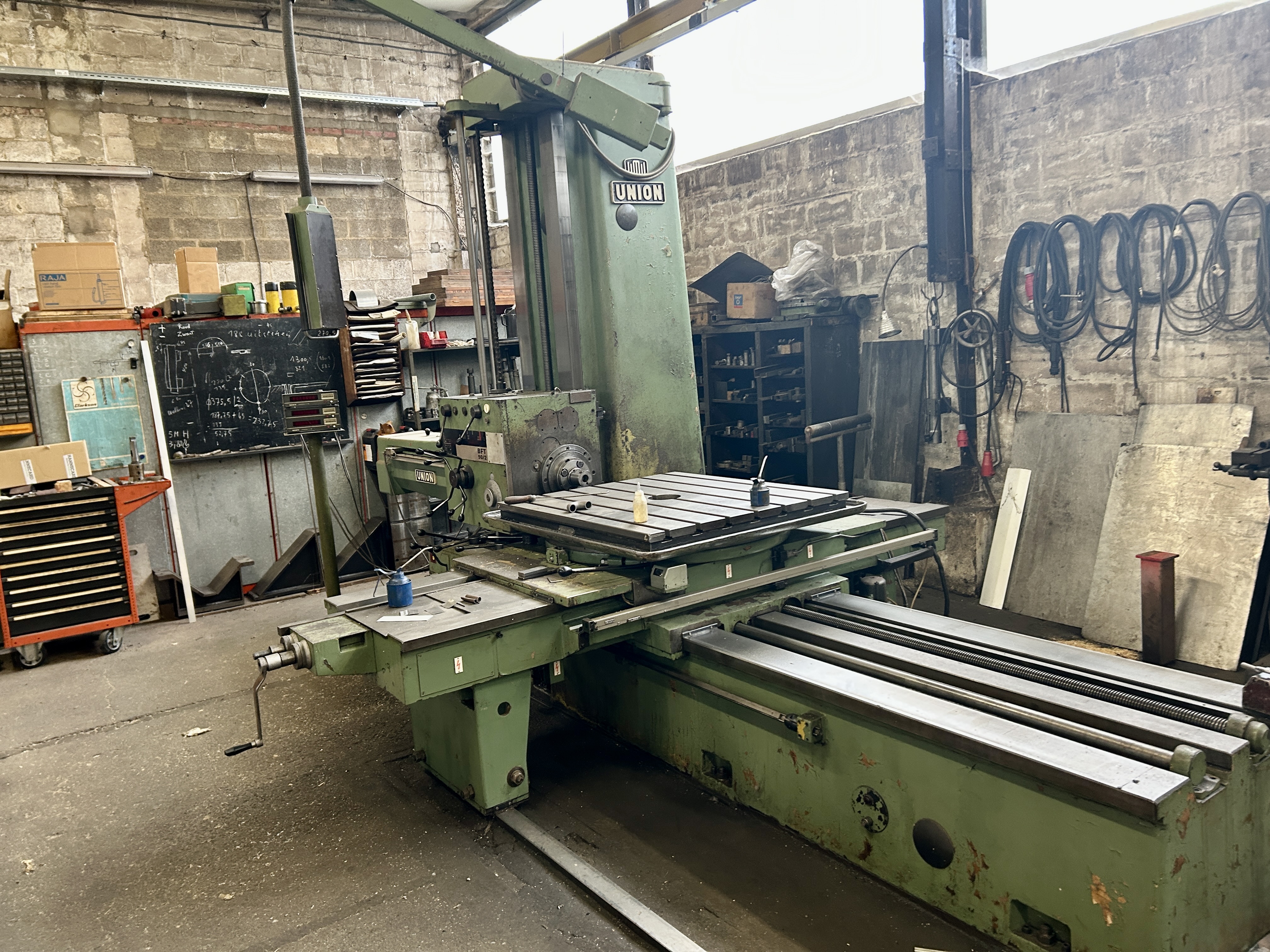Wmw Rgc Machine's specifications - Wmw Union BFT90/2 Used machines - Exapro