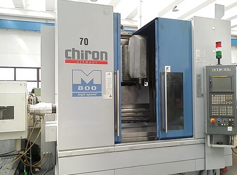 Chiron MILL 800 5 axis milling turning - ms - low hours P260604051