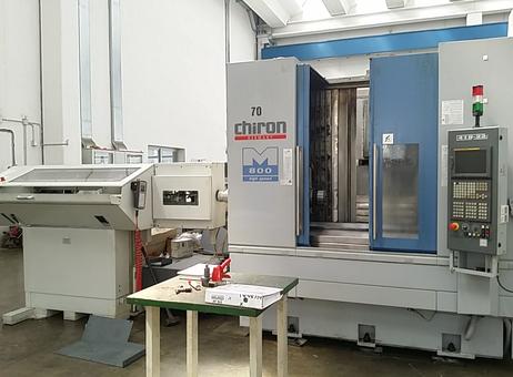 Chiron MILL 800 5 axis milling turning - ms - low hours P260604051