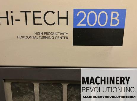 HWACHEON Hi-Tech 200 B CNC Lathe Turning Center with Box Ways ***Low Hours*** P260608222