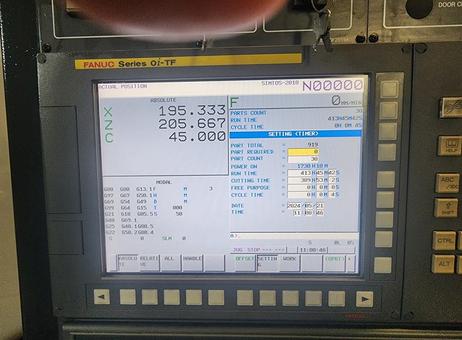 SAMSUNG SMEC SLV 1000M CNC Vertical Turning Center With Live Tooling ***Only 389 Cutting Hours*** P260608245