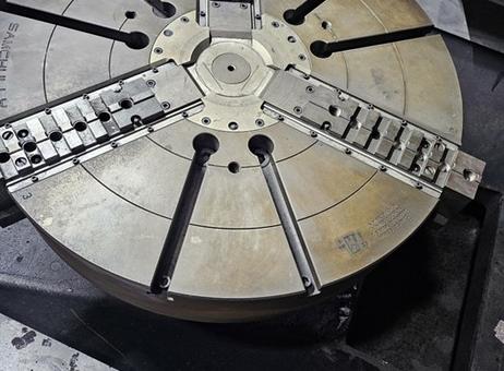 SAMSUNG SMEC SLV 1000M CNC Vertical Turning Center With Live Tooling ***Only 389 Cutting Hours*** P260608245