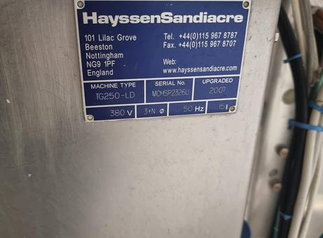 Hayssen Sandiacre TG250-LD P260608450