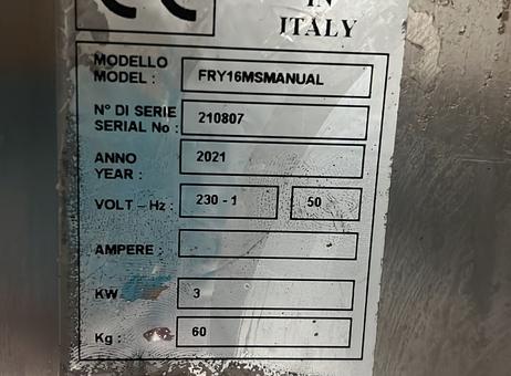 Mac-Pan FRY16MSMANUAL P260608465