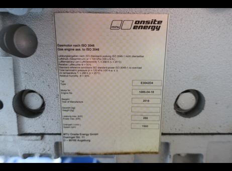 MTU E3042D4 P2606091188