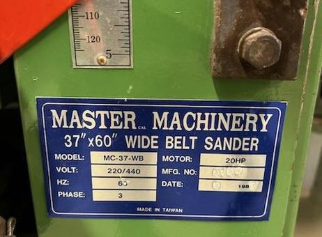 Master Machinery MC-37-WB P2606091359