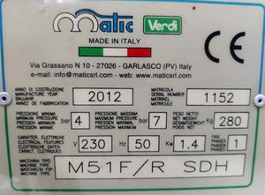 MATIC 51 F/R SDH Machine