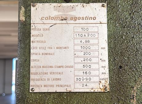 COLOMBO AGOSTINO 110 A 200 P260615074