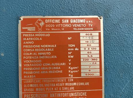 Sangiacomo T80R P260622116