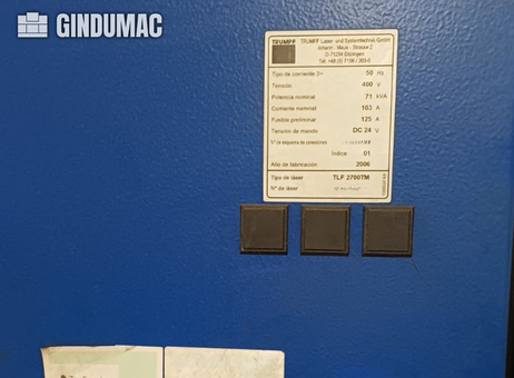 TRUMPF TRUMATIC L 3030 P260622170