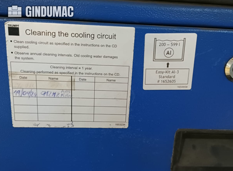 TRUMPF TRUMATIC L 3030 P260622170