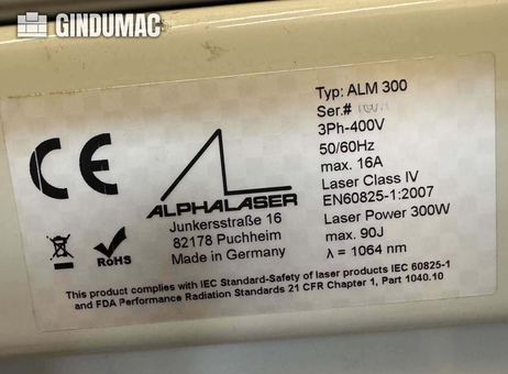 ALPHA LASER ALM 300 P260622173