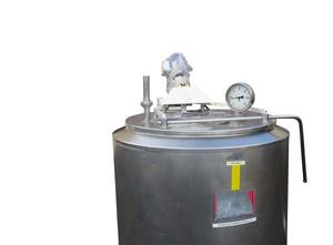 AZZINI FONDOIR stainless steel vat, 400-litre capacity