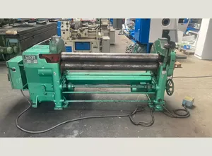 Μηχανή κύλισης πλάκας 3 κυλίνδρων LISSE 1500 x 5.5