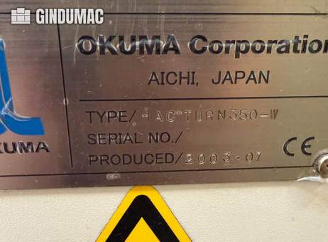 Okuma MacTurn350-W P260629097