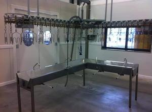 Γραμμή μεταφοράς πουλερικών, ταχύτητα 180 bph
