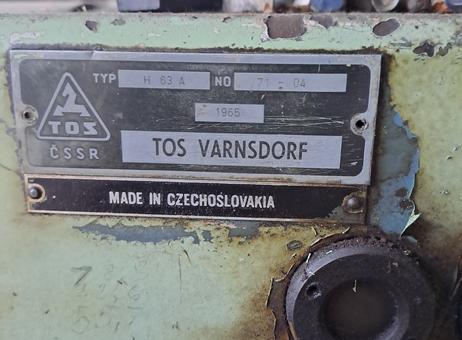 ЧЕХИЯ TOS  WH63 P260702197