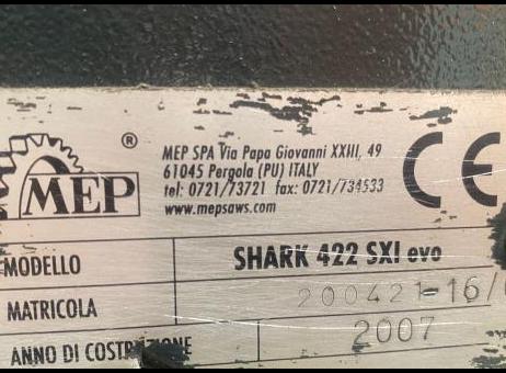 Logo MEP Shark 422 SXI evo P260703014
