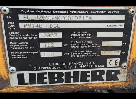Liebherr R914B HDSL P260706237