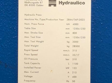 HYDRAULICO TAP 400/150/50-1250x1250 P260707152
