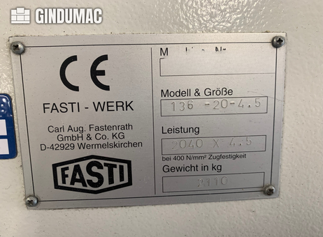 FASTI 136-20-4.5 P260707164