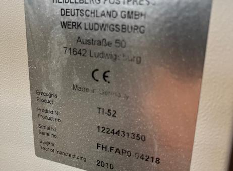 Heidelberg Stahl Ti 52 P260708363