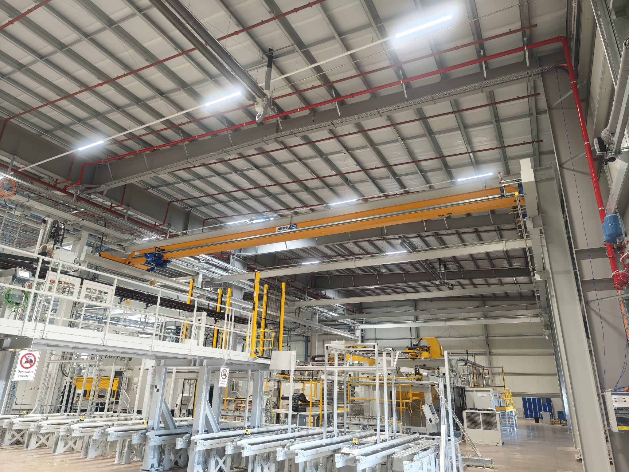 Meat Machine Movie Overhead crane 3.2 t ABUS Used machines - Exapro