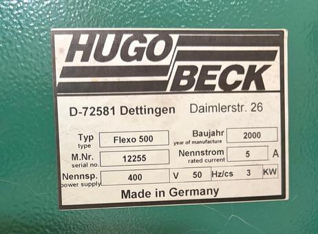 HUGO BECK FLEXO 500 / SLB 5012/25 P260718005