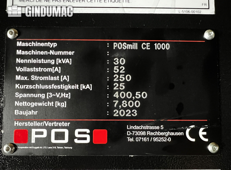 POSmill CE1000 P260722147