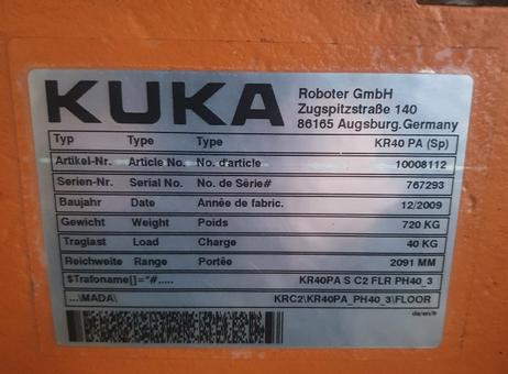 KUKA KR40PA P260724050