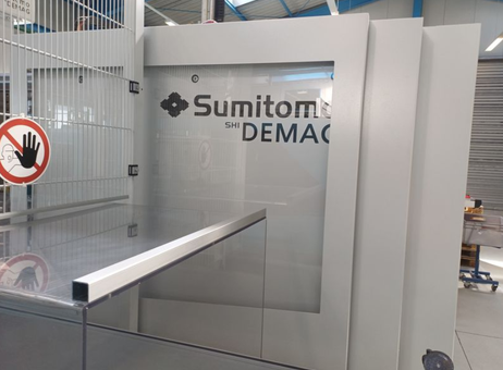 Sumitomo DEMAG IntElect2 350/850-2200 mit Robotersystem P260727027