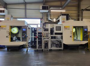 2 FANUC ROBODRILL D21 LIB5 5-axis vertical machining centers + 1 FANUC M-20iA robot (manufactured in 2018)