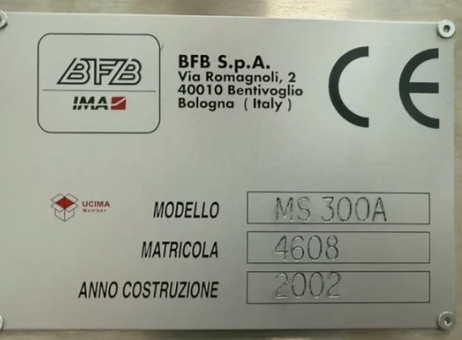 IMA BFB MS300A P260807117