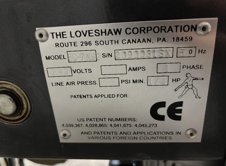 Loveshaw EC701S2 P260812017